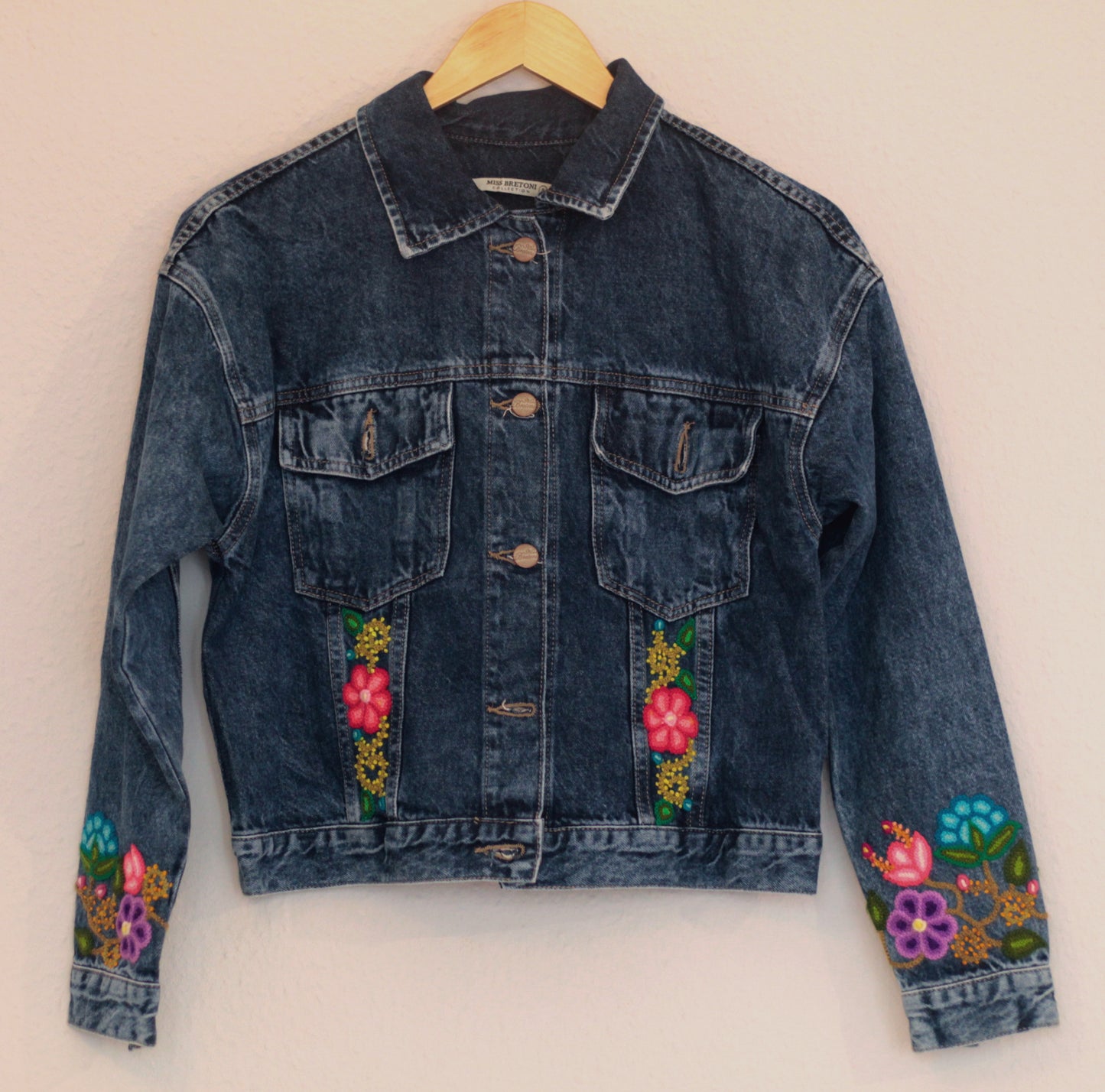 Floral Denim Jacket