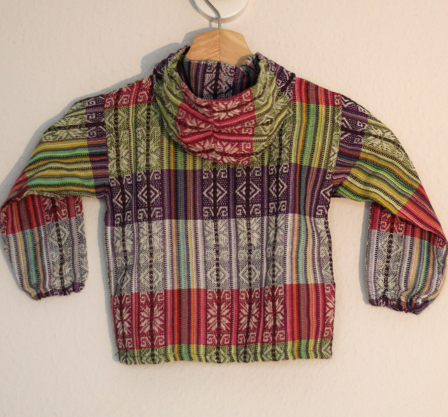 Kids Hoodie | Made in Peru | Ethical Boho Kidswear - Sacred Weavings 