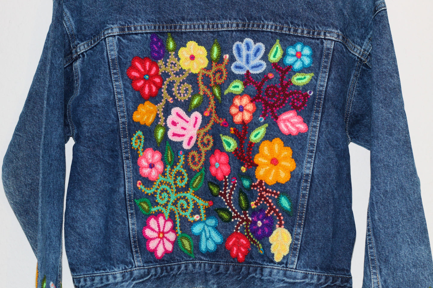 Floral Denim Jacket