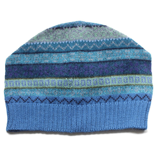 Alpaka Wollmütze - Blauer Himmel - Sacred Weavings 