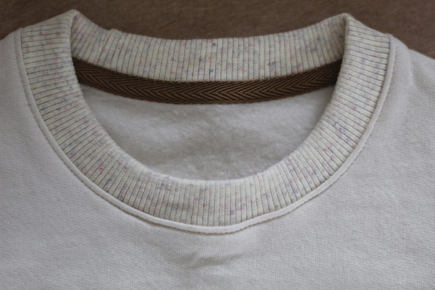 Bio-Baumwollpullover - Hafermilch & Heidelbeeren Blau - Sacred Weavings 